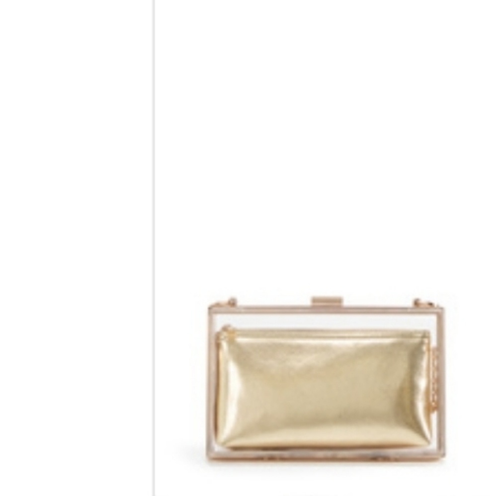 Gold clutch
